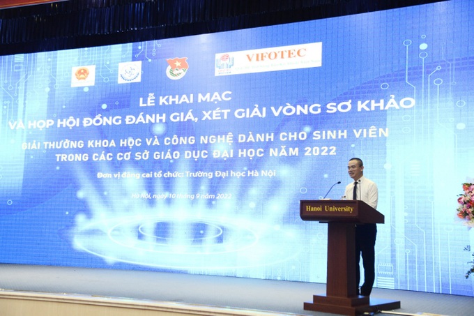 416 đề tài tham gia Giải thưởng Khoa học và Công nghệ dành cho sinh viên - 3