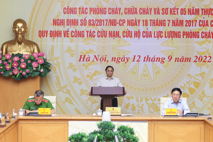 Thủ tướng: Cần chuyển biến thực chất trong công tác phòng cháy chữa cháy - 1