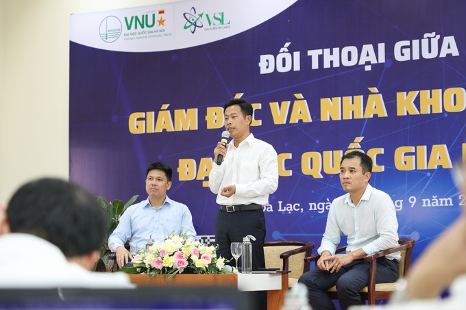 Giám đốc ĐH Quốc gia Hà Nội đối thoại với hơn 200 nhà khoa học trẻ - 4
