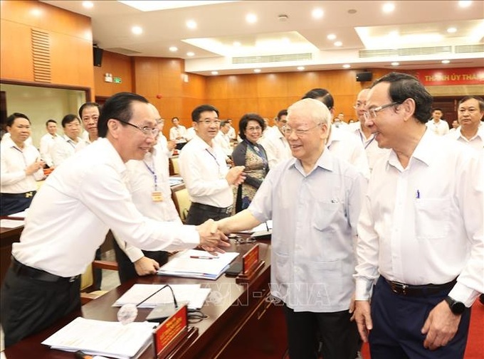 Tổng Bí thư Nguyễn Phú Trọng: TPHCM cần phát huy hơn nữa vai trò đầu tàu - 1