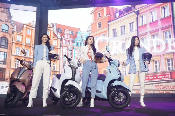 Yamaha khuấy động thị trường với mẫu xe tay ga Grande Hybrid hoàn toàn mới
