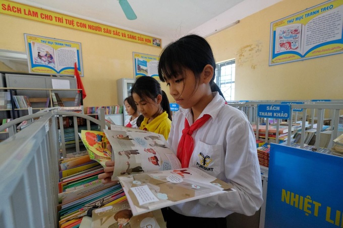 Gần 40.000 cuốn sách Chắp cánh ước mơ cho trẻ em nghèo - 4 Gần 40.000 cuốn sách Chắp cánh ước mơ cho trẻ em nghèo - 4