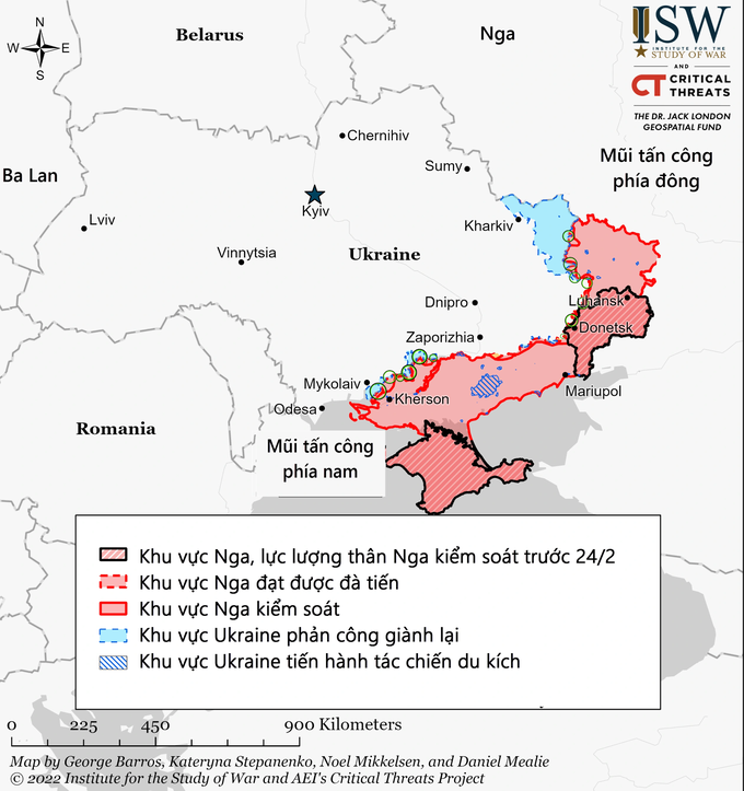 Ukraine nêu mục tiêu tấn công tiếp theo trong chiến dịch phản công - 2
