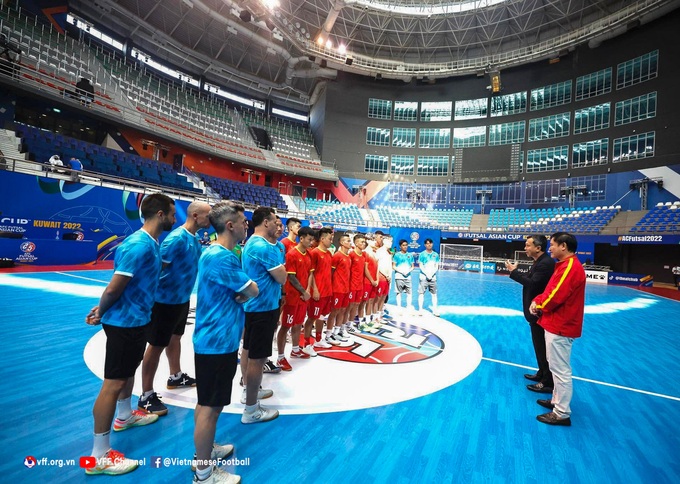 HLV Diego Giustozzi: Đội tuyển futsal Việt Nam quyết thắng Hàn Quốc - 2 HLV Diego Giustozzi: Đội tuyển futsal Việt Nam quyết thắng Hàn Quốc - 2