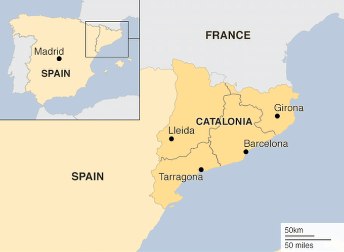 Vùng tự trị Catalonia của Tây Ban Nha muốn trưng cầu dân ý để độc lập