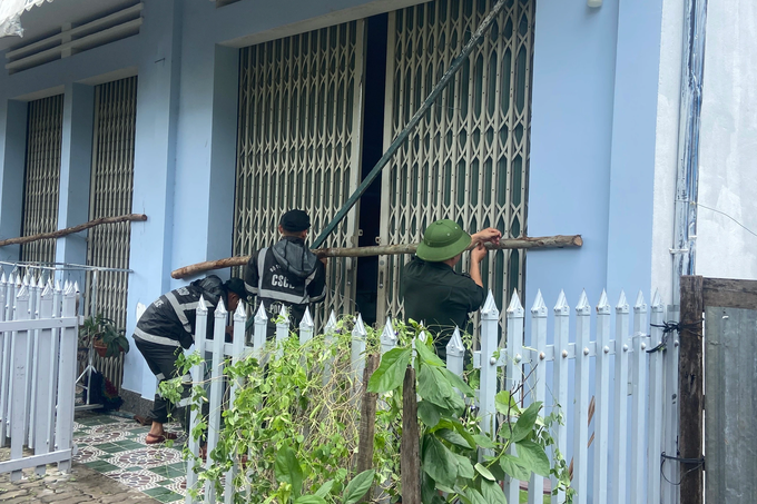 Cảnh sát cơ động, CSGT khắc phục hậu quả sau bão Noru - 4