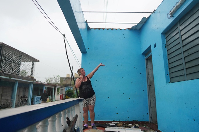 Bão Ian quần thảo, toàn bộ 11,3 triệu dân Cuba chịu cảnh mất điện - 3 Bão Ian quần thảo, toàn bộ 11,3 triệu dân Cuba chịu cảnh mất điện - 3