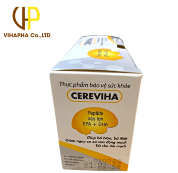 Thực phẩm bảo vệ sức khỏe Cereviha - hỗ trợ bổ não, bổ mắt - 2 Thực phẩm bảo vệ sức khỏe Cereviha - hỗ trợ bổ não, bổ mắt - 2