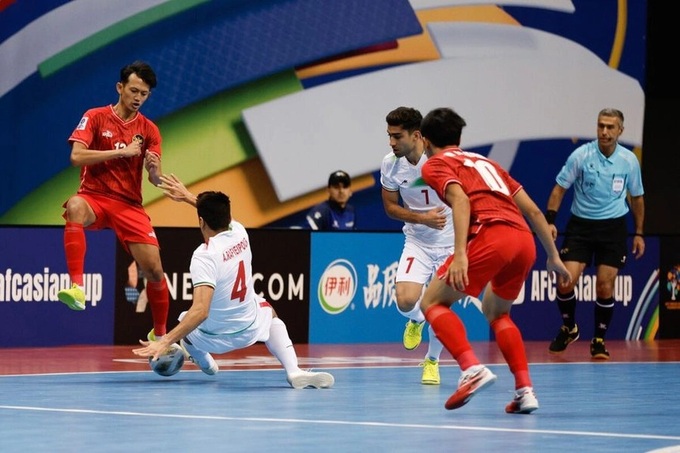อินโดนีเซียแพ้อิหร่าน 0-5 อย่างหนักในการแข่งขันฟุตซอลเอเชีย - 1