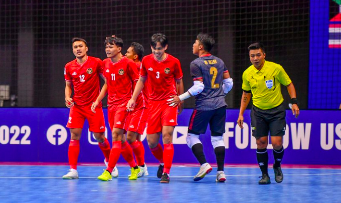 Thắng đậm Lebanon, Indonesia sống lại hy vọng đi tiếp ở giải futsal châu Á - 3 Thắng đậm Lebanon, Indonesia sống lại hy vọng đi tiếp ở giải futsal châu Á - 3