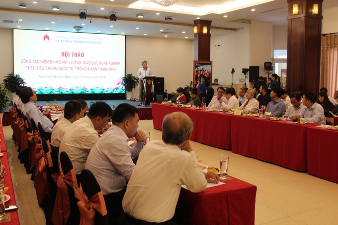 TPHCM: Ít trường nghề được kiểm định chất lượng