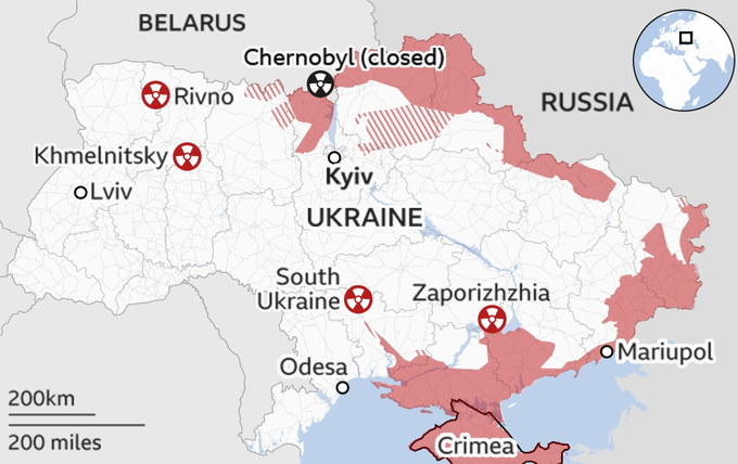Ukraine cáo buộc Nga bắt lãnh đạo nhà máy điện hạt nhân lớn nhất châu Âu - 2 Ukraine cáo buộc Nga bắt lãnh đạo nhà máy điện hạt nhân lớn nhất châu Âu - 2