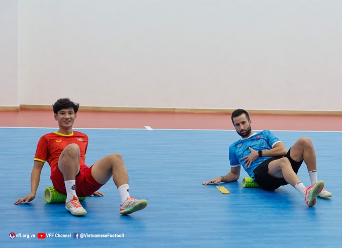 Đội tuyển futsal Việt Nam luyện tuyệt chiêu, quyết thắng Nhật Bản - 3 Đội tuyển futsal Việt Nam luyện tuyệt chiêu, quyết thắng Nhật Bản - 3