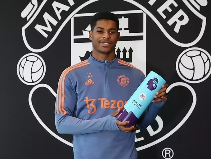 HLV Ten Hag và tiền đạo Rashford xuất sắc nhất Premier League tháng 9 - 1