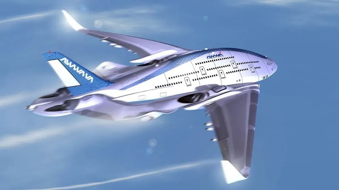 Siêu máy bay 3 tầng có thể chở 755 hành khách, tốc độ bay gần 1.000km/h - 1 Siêu máy bay 3 tầng có thể chở 755 hành khách, tốc độ bay gần 1.000km/h - 1