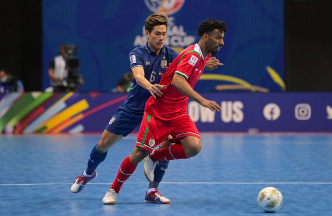Thắng tưng bừng Oman, Thái Lan vào tứ kết giải futsal châu Á - 2 Thắng tưng bừng Oman, Thái Lan vào tứ kết giải futsal châu Á - 2