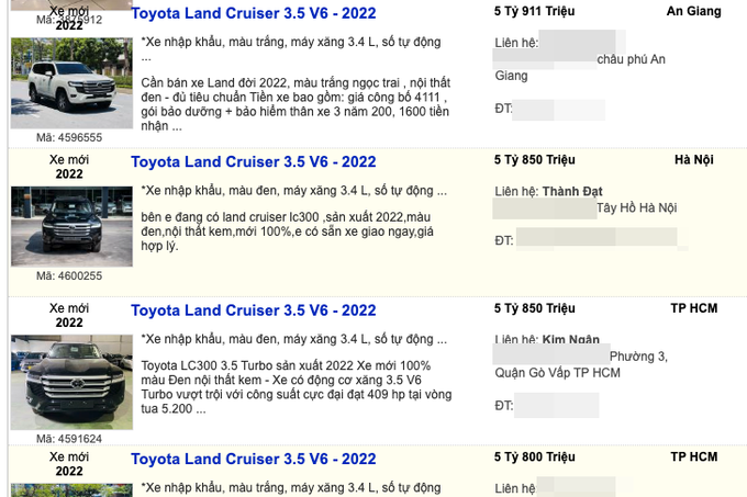 Toyota Land Cruiser điều chỉnh giá lần hai, tiếp tục tăng 96 triệu đồng - 2
