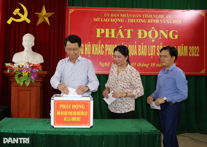 Ngành Lao động - Thương binh và Xã hội hướng về đồng bào bị lũ lụt - 2 Ngành Lao động - Thương binh và Xã hội hướng về đồng bào bị lũ lụt - 2