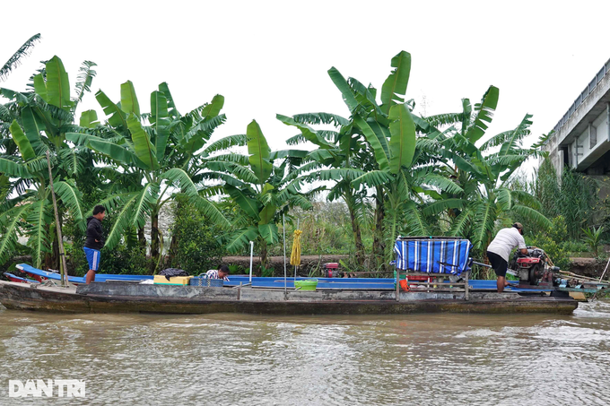 Strangely, the market is floating in the middle of the field, selling specialties that thousands of people love - 5