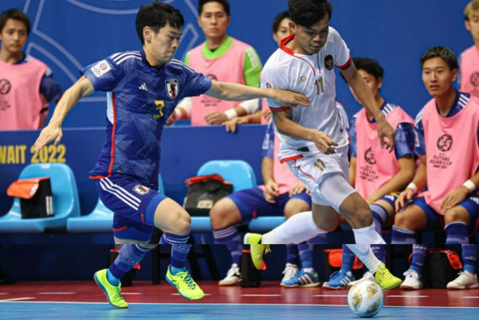 Đội tuyển futsal Indonesia suýt tạo cú sốc trước Nhật Bản - 1
