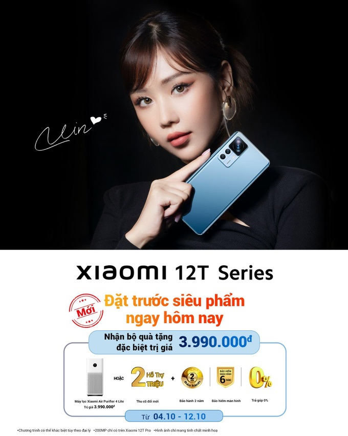 Sắp ra mắt bộ đôi Xiaomi 12T Series với điểm nhấn camera chụp ảnh - 6 Sắp ra mắt bộ đôi Xiaomi 12T Series với điểm nhấn camera chụp ảnh - 6