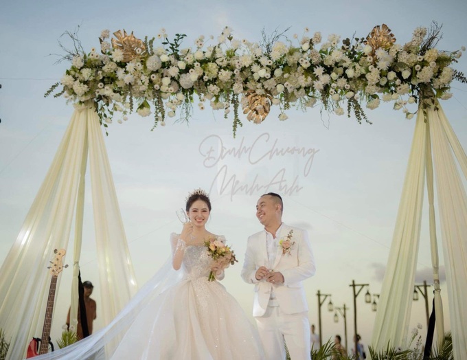 Đám cưới như mơ sau 7 năm yêu nhau của chàng Việt kiều và hot girl xứ Huế - 8
