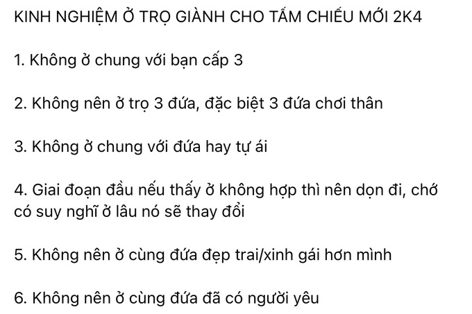 Tân sinh viên lên thành phố học có nên ở trọ một mình? - 1 Tân sinh viên lên thành phố học có nên ở trọ một mình? - 1