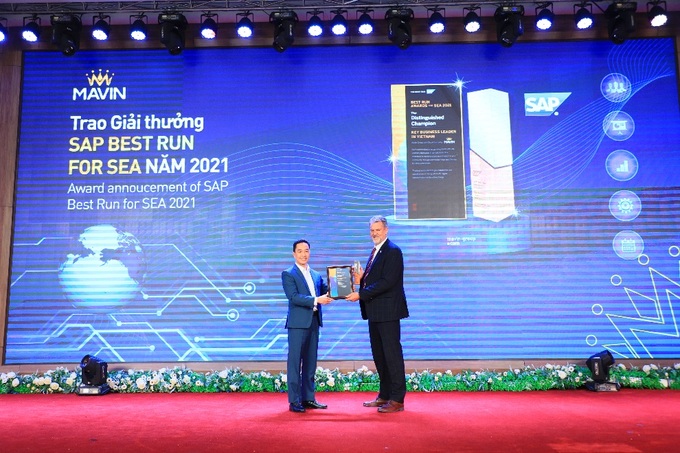 Tập đoàn Mavin nhận giải Doanh nghiệp tiên phong Đông Nam Á từ SAP - 1