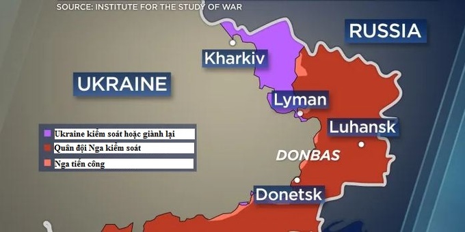 Ukraine tiến công dồn dập, bắt đầu chiến dịch giải phóng tỉnh miền Đông - 2