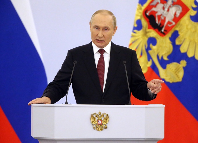 Tổng thống Putin lên tiếng sau lệnh sáp nhập 4 vùng ly khai Ukraine - 1