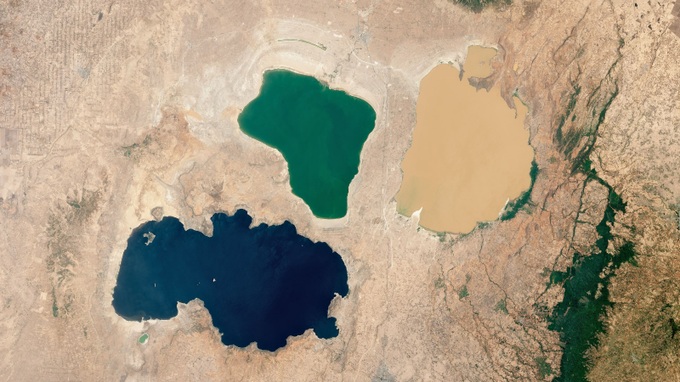 Nguyên nhân hồ ở Ethiopia có màu kỳ lạ - 1