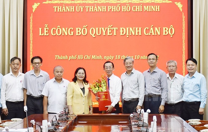 Ông Trần Hoàng Ngân làm Thư ký Bí thư Thành ủy TPHCM