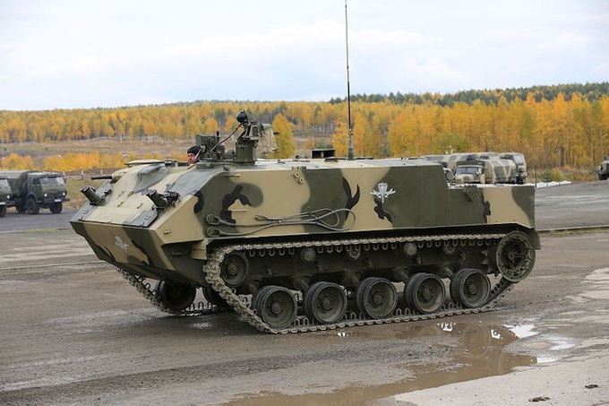 Uy lực xe bọc thép hiện đại vừa được trang bị cho lính dù Nga tại Ukraine - 1