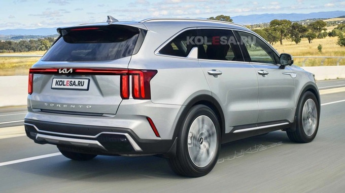 Kia Sorento 2023 lộ dáng, sẵn sàng tiếp chiêu Santa Fe mới - 2