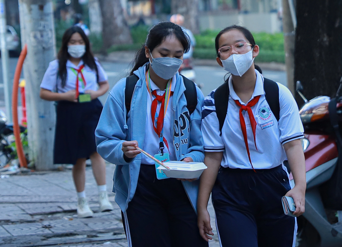 Sở GD&ĐT TPHCM hướng dẫn các trường điều chỉnh giờ vào học