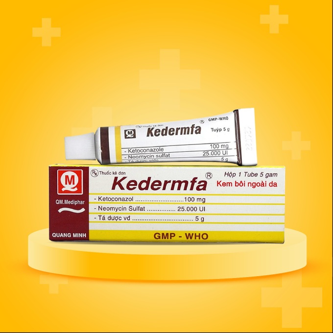 Kem hỗ trợ cải thiện nấm da Kedermfa - 2