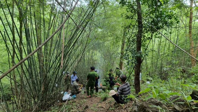 Tìm thấy thi thể phụ nữ 55 tuổi, sau nửa tháng mất tích trong rừng núi