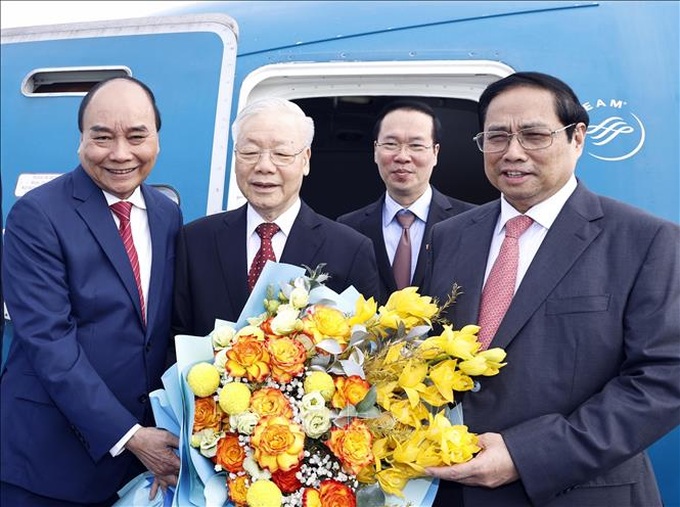Tổng Bí thư Nguyễn Phú Trọng lên đường thăm chính thức Trung Quốc - 3