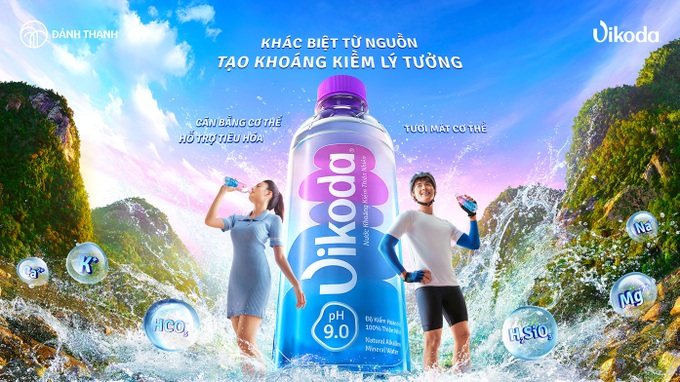 Lợi ích của nước khoáng kiềm thiên nhiên Vikoda