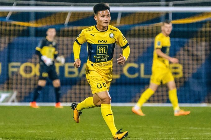 Quang Hải bị ngó lơ trong ngày Pau FC giành chiến thắng bất ngờ - 2 Quang Hải bị ngó lơ trong ngày Pau FC giành chiến thắng bất ngờ - 2