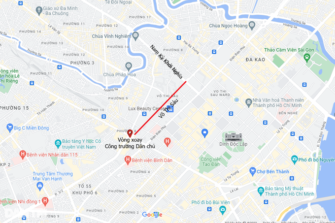 Phương tiện vận tải gắn với xe đầu kéo bị cấm vào 2 tuyến đường ở TPHCM