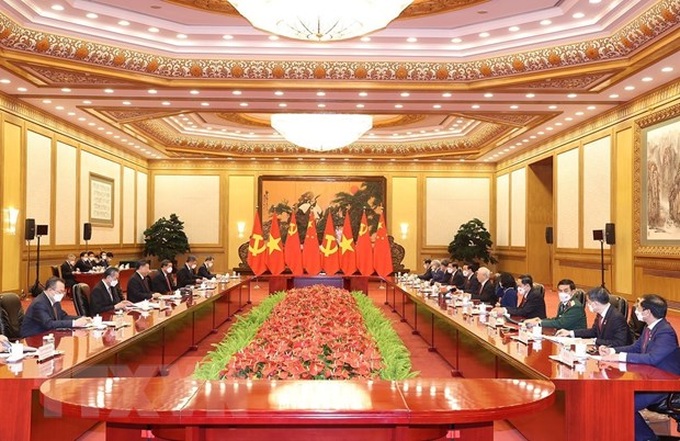 Việt Nam - Trung Quốc tuyên bố chung đẩy mạnh quan hệ hợp tác giữa hai nước - 1