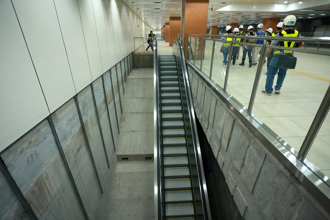 Thả ga check-in đường tàu ga Metro đầu tiên ở TPHCM - 2