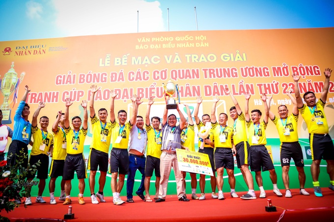 Bế mạc giải bóng đá các Cơ quan Trung ương mở rộng 2022 - 2 Bế mạc giải bóng đá các Cơ quan Trung ương mở rộng 2022 - 2