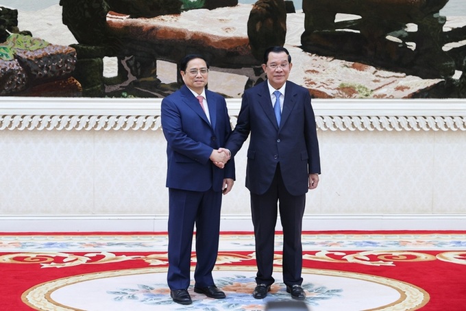Những hoạt động đầu tiên của Thủ tướng Phạm Minh Chính tại Campuchia - 1