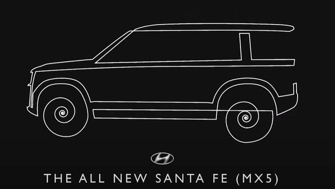 Chân dung Hyundai Santa Fe 2024 vuông như hộp khiến người yêu xe mê mẩn - 3