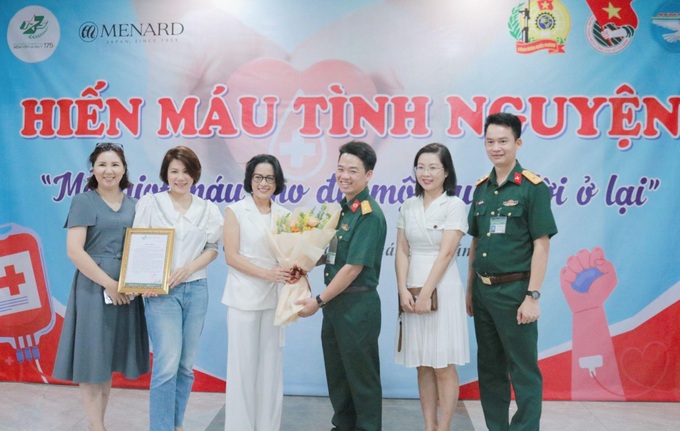 Menard Việt Nam và Bệnh viện Quân y 175 tổ chức hiến máu tình nguyện - 1