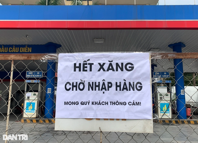 Nhiều cửa hàng xăng dầu đóng cửa, Chính phủ ra công điện nóng