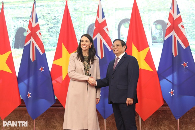 Lễ đón Thủ tướng New Zealand thăm chính thức Việt Nam - 1 Lễ đón Thủ tướng New Zealand thăm chính thức Việt Nam - 1