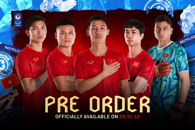 Đội tuyển Việt Nam có mẫu áo đấu mới năm 2022-2023 - 1
